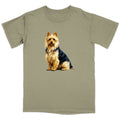 Watercolor Australian Terrier Adult Unisex T-Shirt