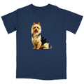 Watercolor Australian Terrier Adult Unisex T-Shirt