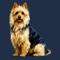 Watercolor Australian Terrier Adult Unisex T-Shirt