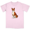 Watercolor Basenji Adult Unisex T-Shirt