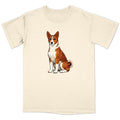 Watercolor Basenji Adult Unisex T-Shirt