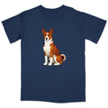 Watercolor Basenji Adult Unisex T-Shirt