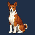 Watercolor Basenji Adult Unisex T-Shirt