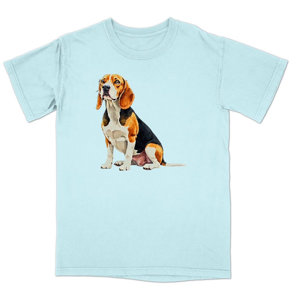 Watercolor Beagle Adult Unisex T-Shirt