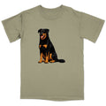 Watercolor Beauceron Adult Unisex Garment-Dyed T-Shirt