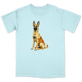 Watercolor Belgian Malinois Adult Unisex T-Shirt