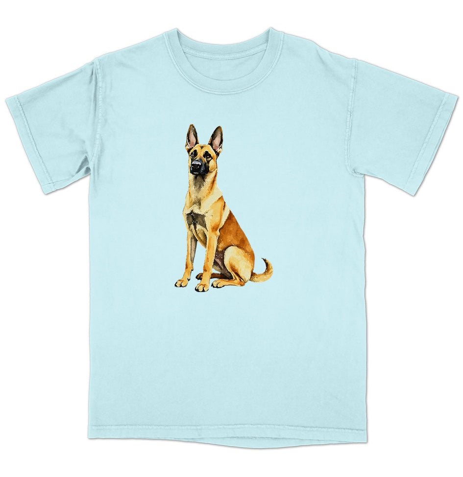 Watercolor Belgian Malinois Adult Unisex T-Shirt