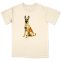 Watercolor Belgian Malinois Adult Unisex T-Shirt