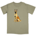 Watercolor Belgian Malinois Adult Unisex T-Shirt