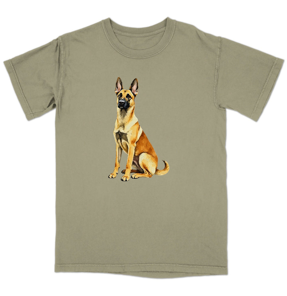 Watercolor Belgian Malinois Adult Unisex T-Shirt