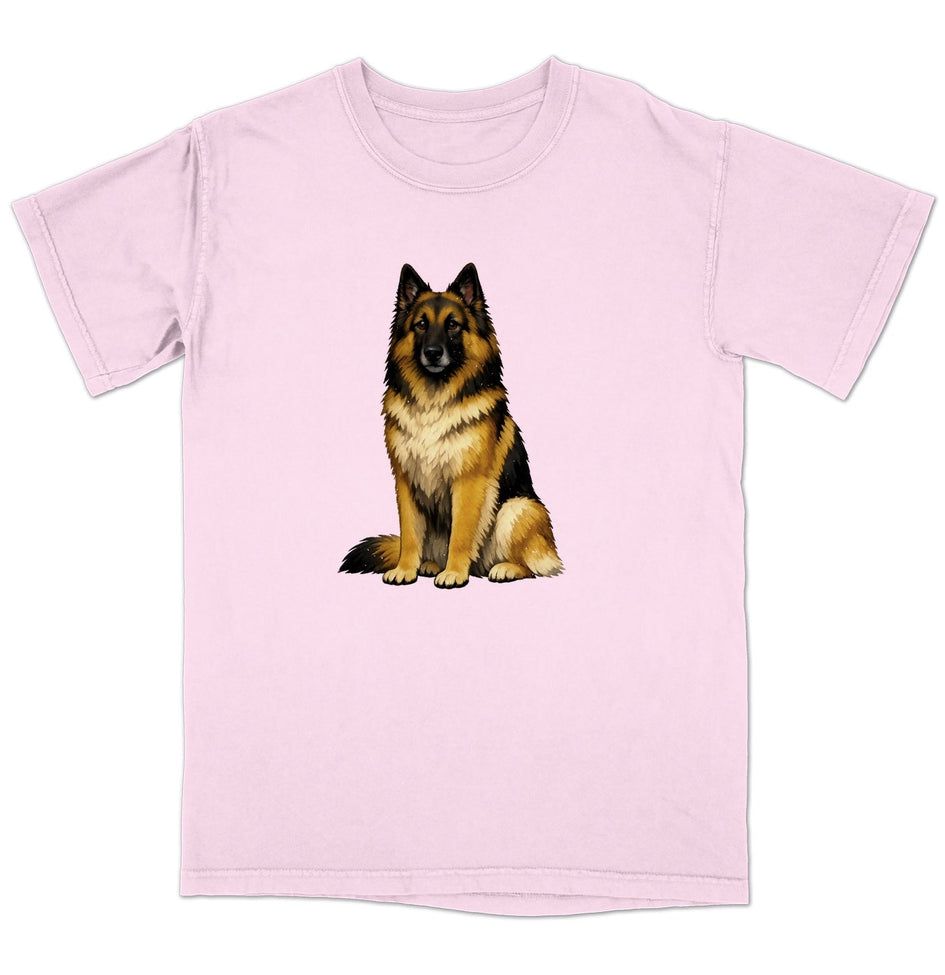 Watercolor Belgian Tervuren Adult T-Shirt