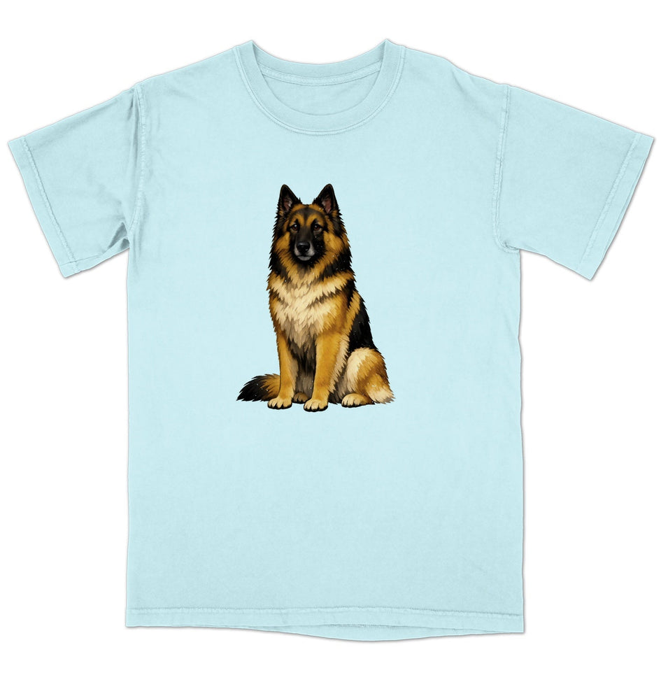 Watercolor Belgian Tervuren Adult T-Shirt
