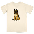 Watercolor Belgian Tervuren Adult T-Shirt