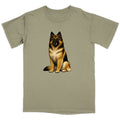 Watercolor Belgian Tervuren Adult T-Shirt