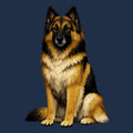 Watercolor Belgian Tervuren Adult T-Shirt