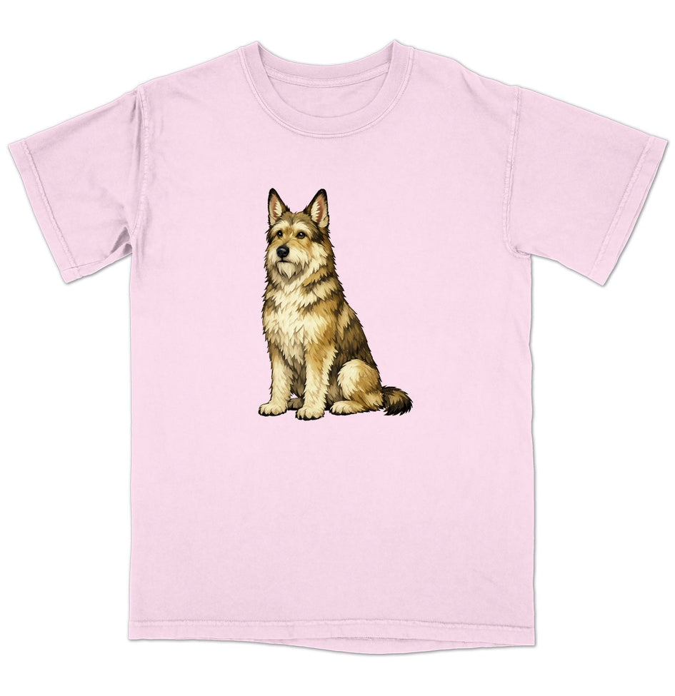 Watercolor Berger Picard Adult Unisex T-Shirt