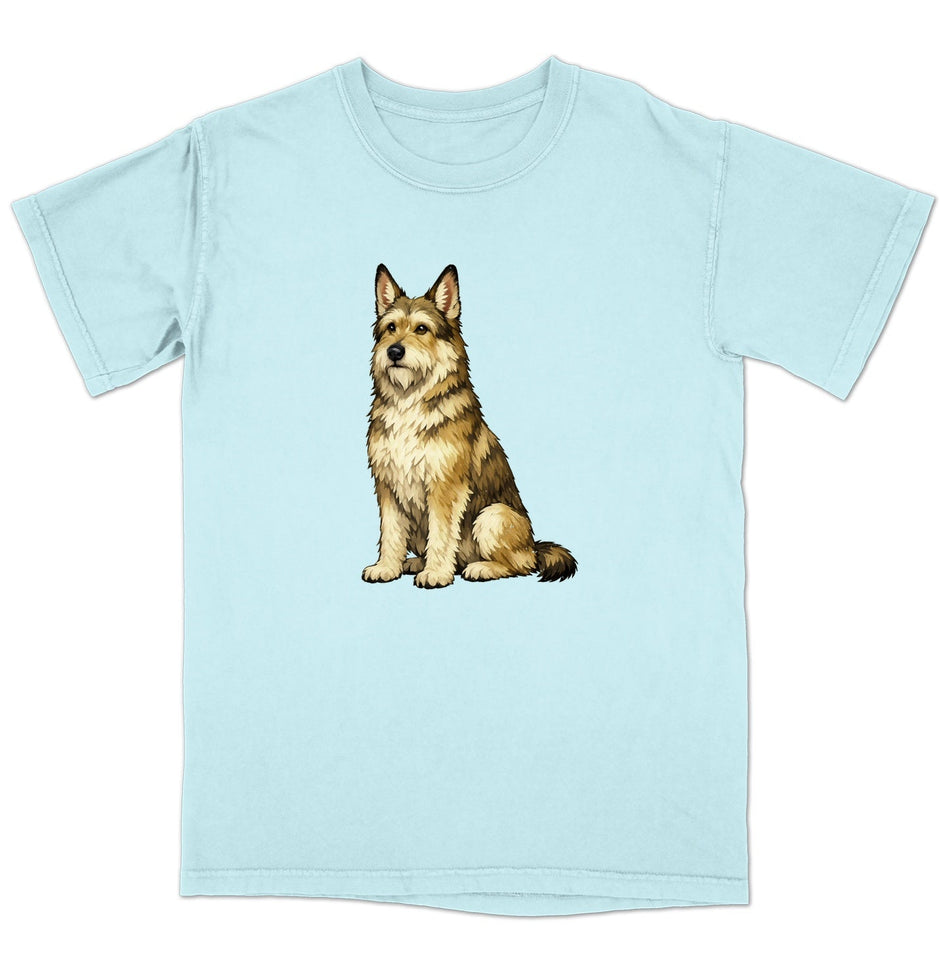 Watercolor Berger Picard Adult Unisex T-Shirt