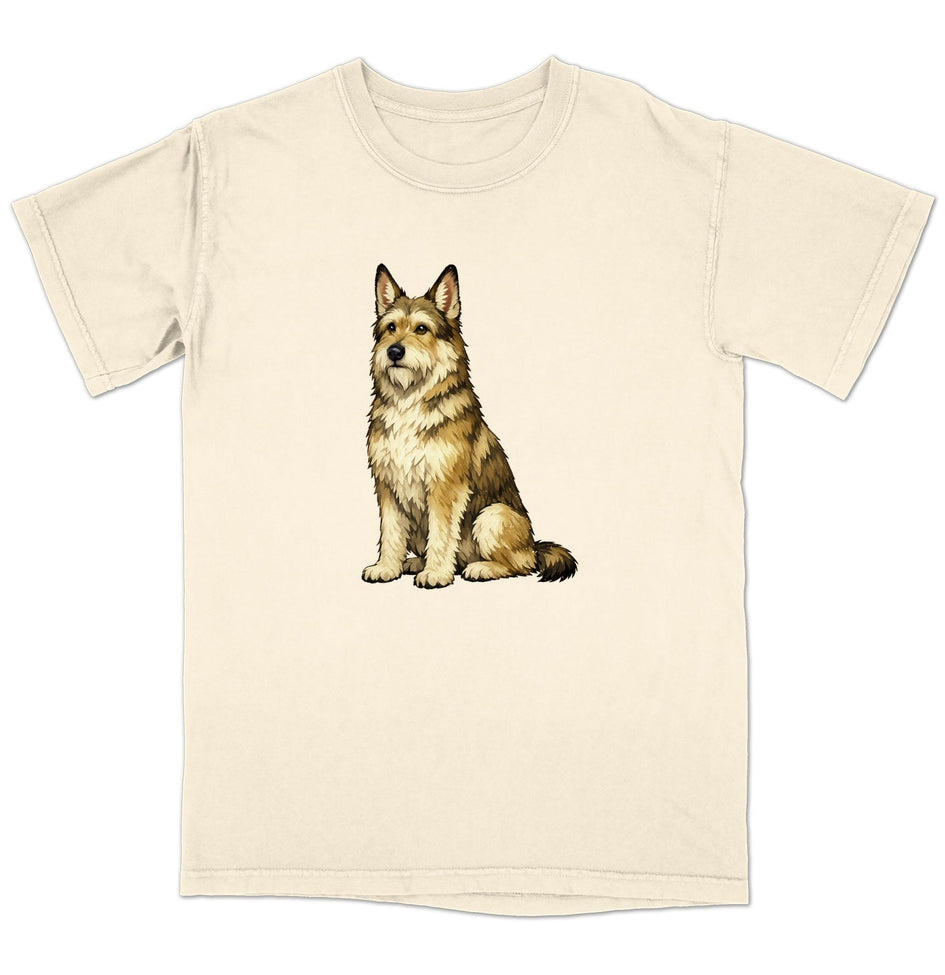 Watercolor Berger Picard Adult Unisex T-Shirt