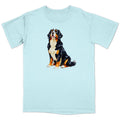 Watercolor Bernese Mountain Dog Adult Unisex T-Shirt