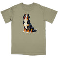 Watercolor Bernese Mountain Dog Adult Unisex T-Shirt
