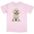 Watercolor Bichon Frise Adult Unisex T-Shirt