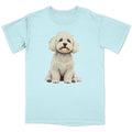 Watercolor Bichon Frise Adult Unisex T-Shirt