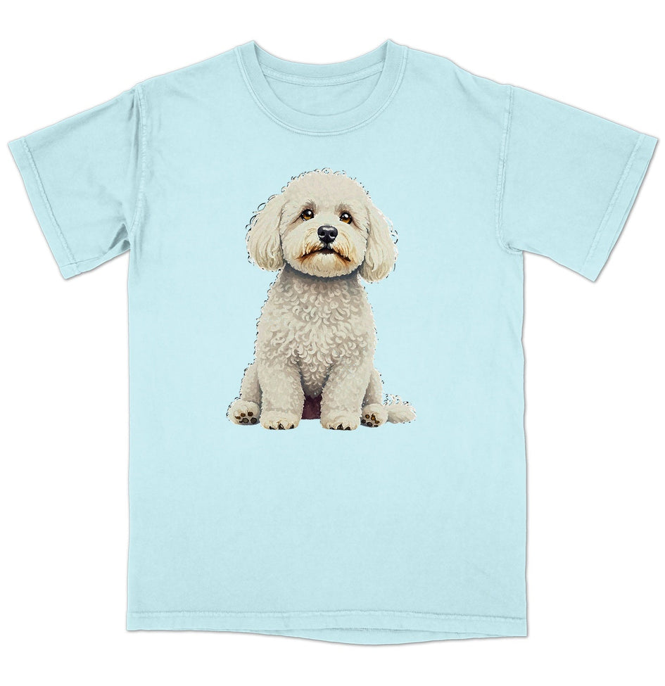 Watercolor Bichon Frise Adult Unisex T-Shirt