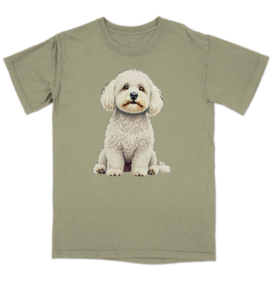 Watercolor Bichon Frise Adult Unisex T-Shirt