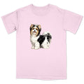 Watercolor Biewer Terrier Adult Unisex T-Shirt