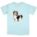 Watercolor Biewer Terrier Adult Unisex T-Shirt