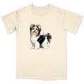 Watercolor Biewer Terrier Adult Unisex T-Shirt