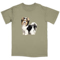 Watercolor Biewer Terrier Adult Unisex T-Shirt