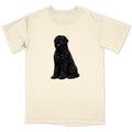 Watercolor Black Russian Terrier Adult Unisex T-Shirt
