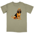 Watercolor Bloodhound Adult Unisex T-Shirt