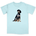 Watercolor Bluetick Coonhound Adult Unisex T-Shirt