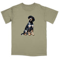 Watercolor Bluetick Coonhound Adult Unisex T-Shirt