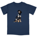 Watercolor Bluetick Coonhound Adult Unisex T-Shirt