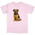 Watercolor Border Terrier Adult Unisex T-Shirt