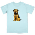 Watercolor Border Terrier Adult Unisex T-Shirt