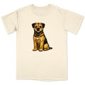 Watercolor Border Terrier Adult Unisex T-Shirt
