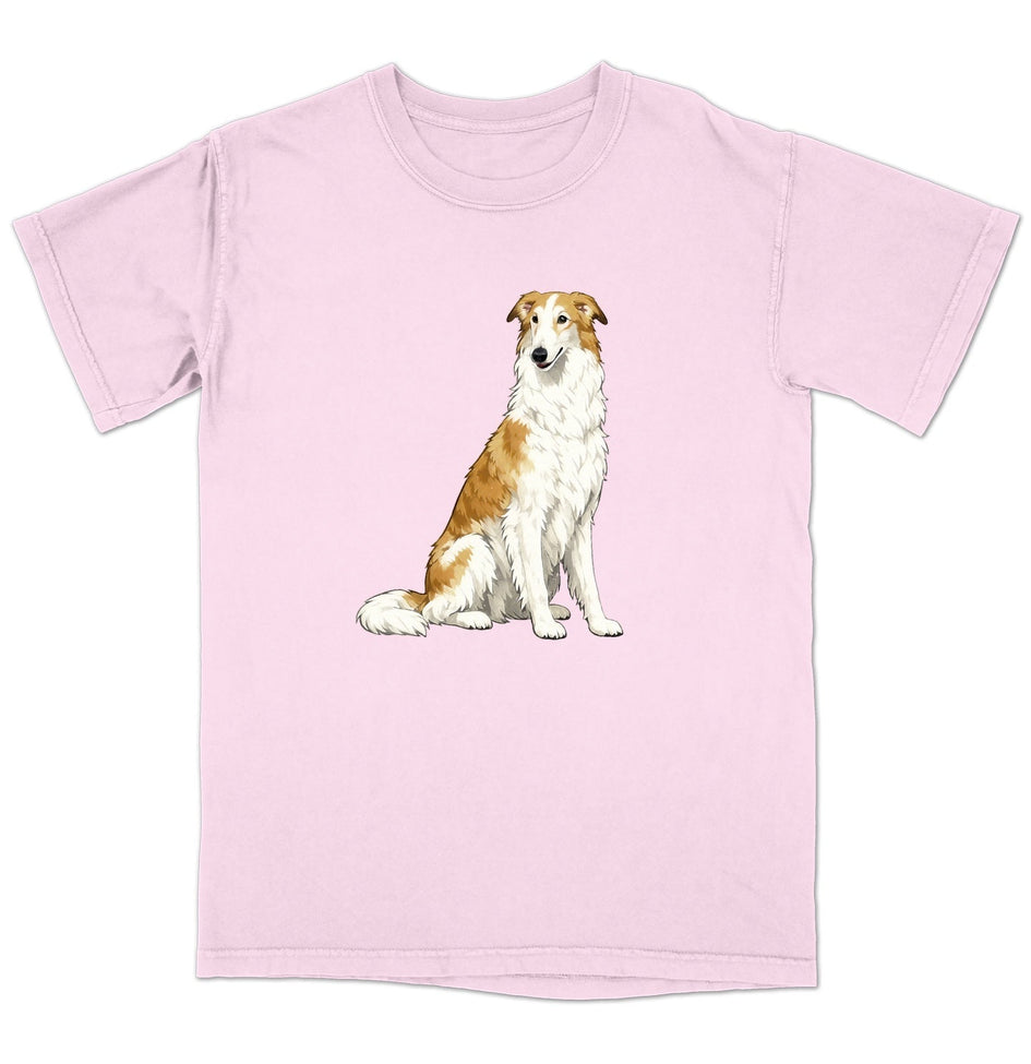 Watercolor Borzoi Adult Unisex T-Shirt