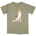 Watercolor Borzoi Adult Unisex T-Shirt