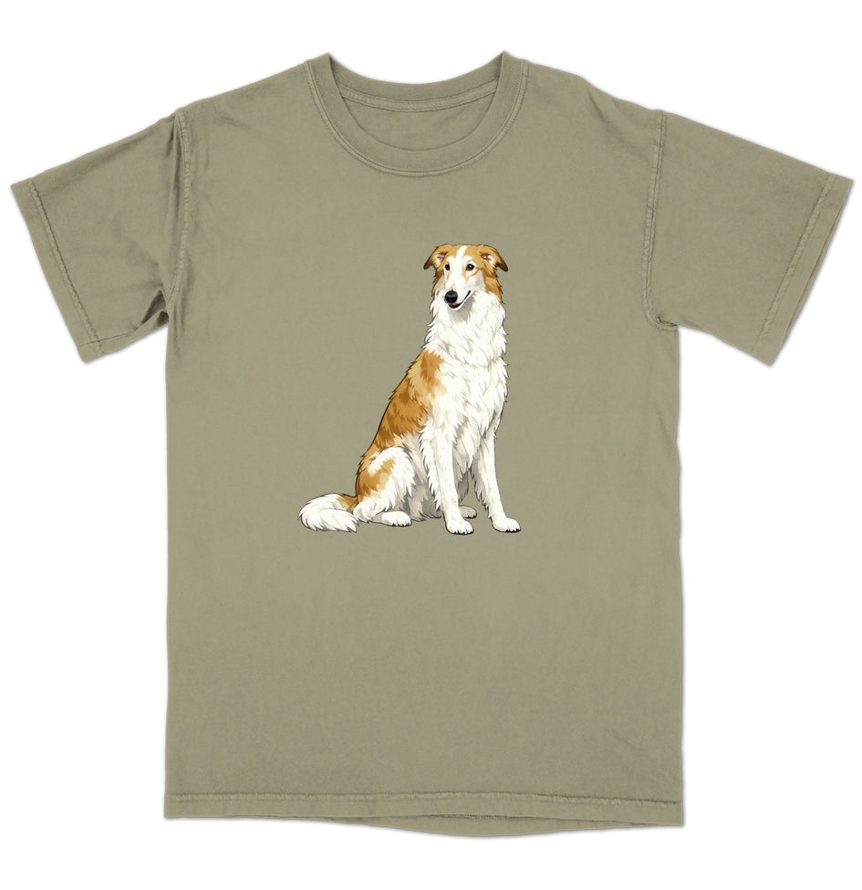 Watercolor Borzoi Adult Unisex T-Shirt