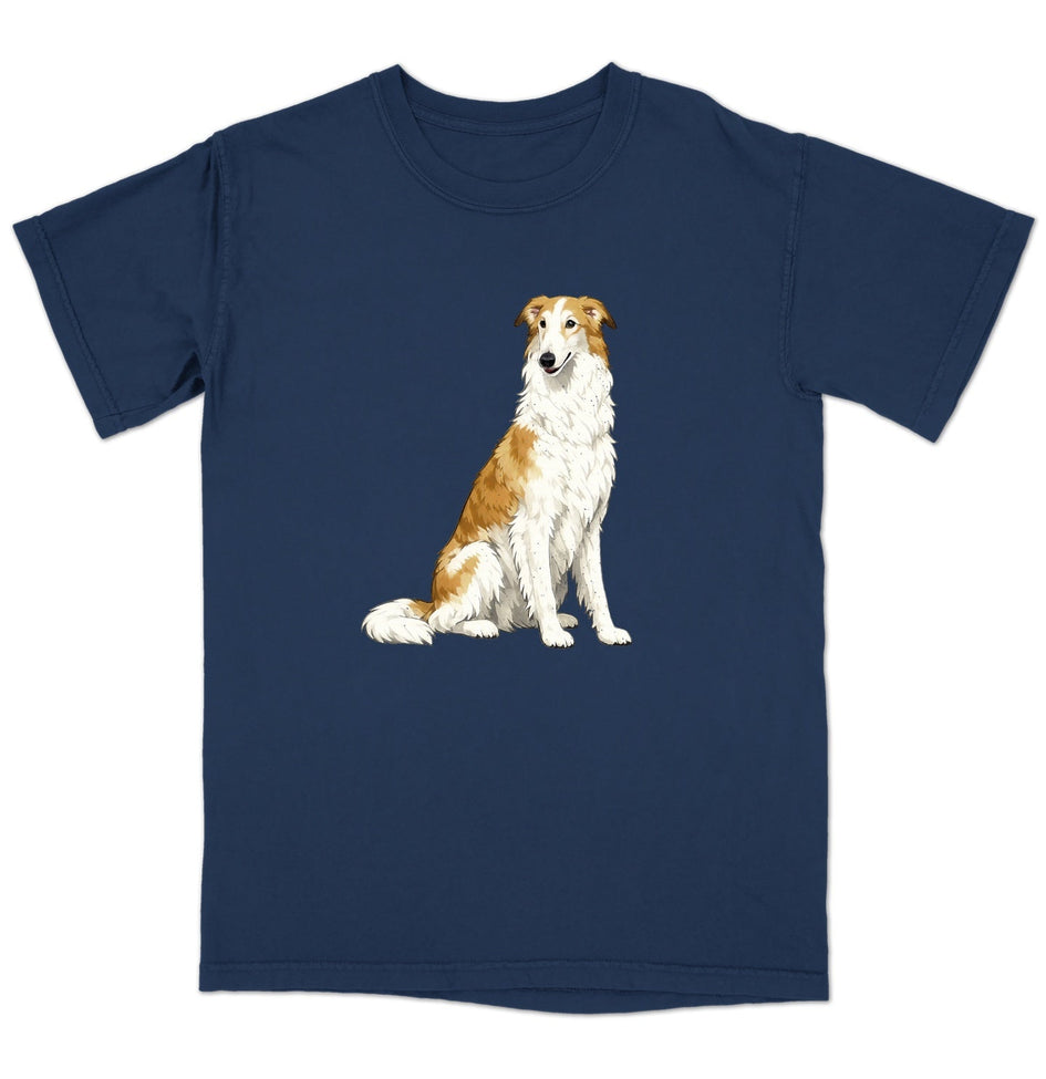 Watercolor Borzoi Adult Unisex T-Shirt