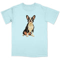 Watercolor Boston Terrier Adult Unisex T-Shirt