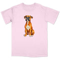 Watercolor Boxer Adult Unisex T-Shirt