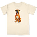 Watercolor Boxer Adult Unisex T-Shirt