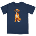 Watercolor Boxer Adult Unisex T-Shirt