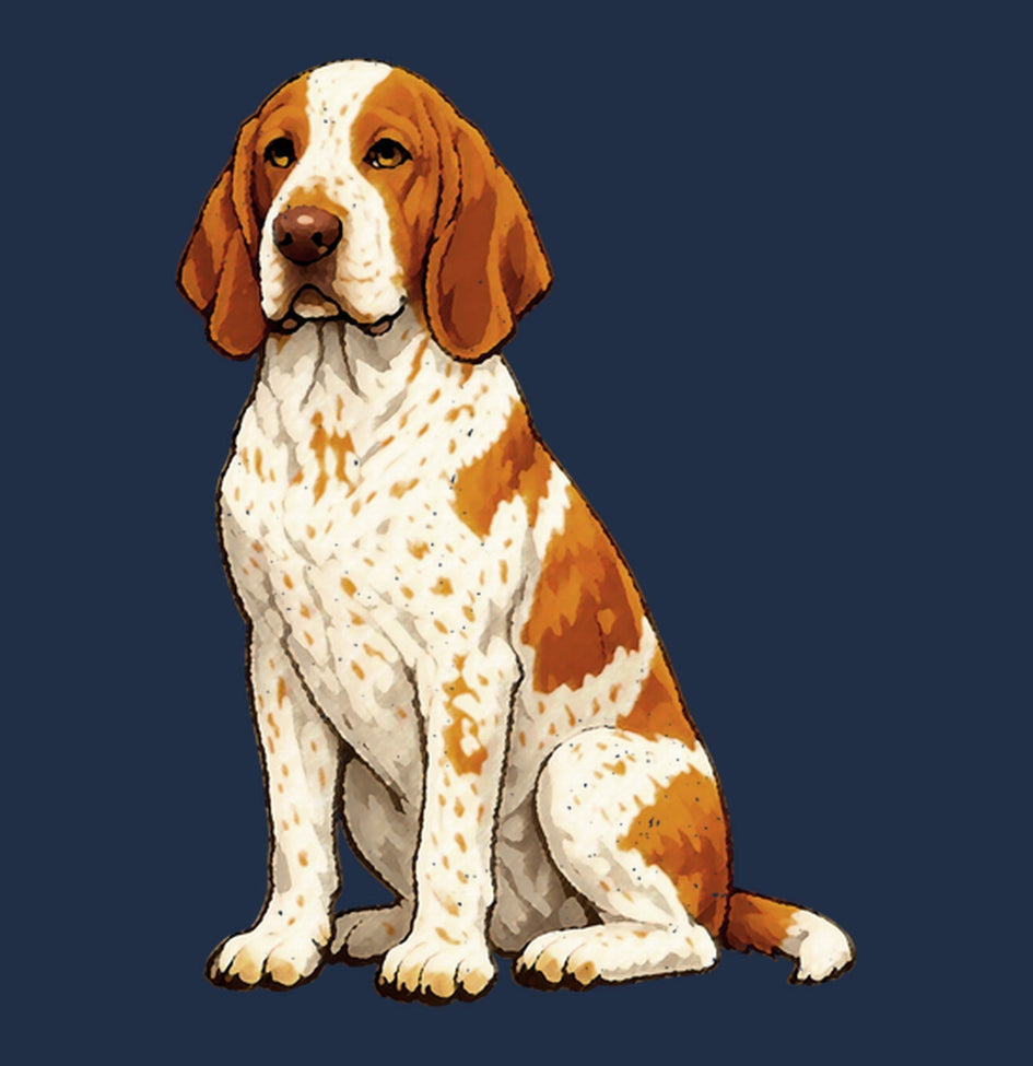 Watercolor Bracco Italiano Adult Unisex T-Shirt