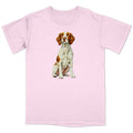 Watercolor Brittany Adult Unisex T-Shirt